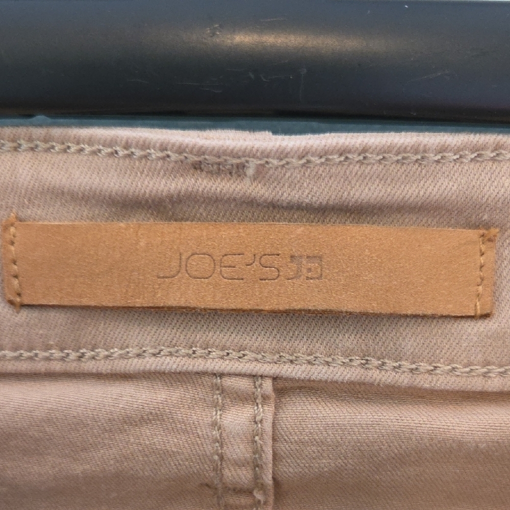 Joe's The Charlie Jeans Tan High Rise Slim Fit Womens Size 26" (XS Or 4-6) - Picture 8 of 12